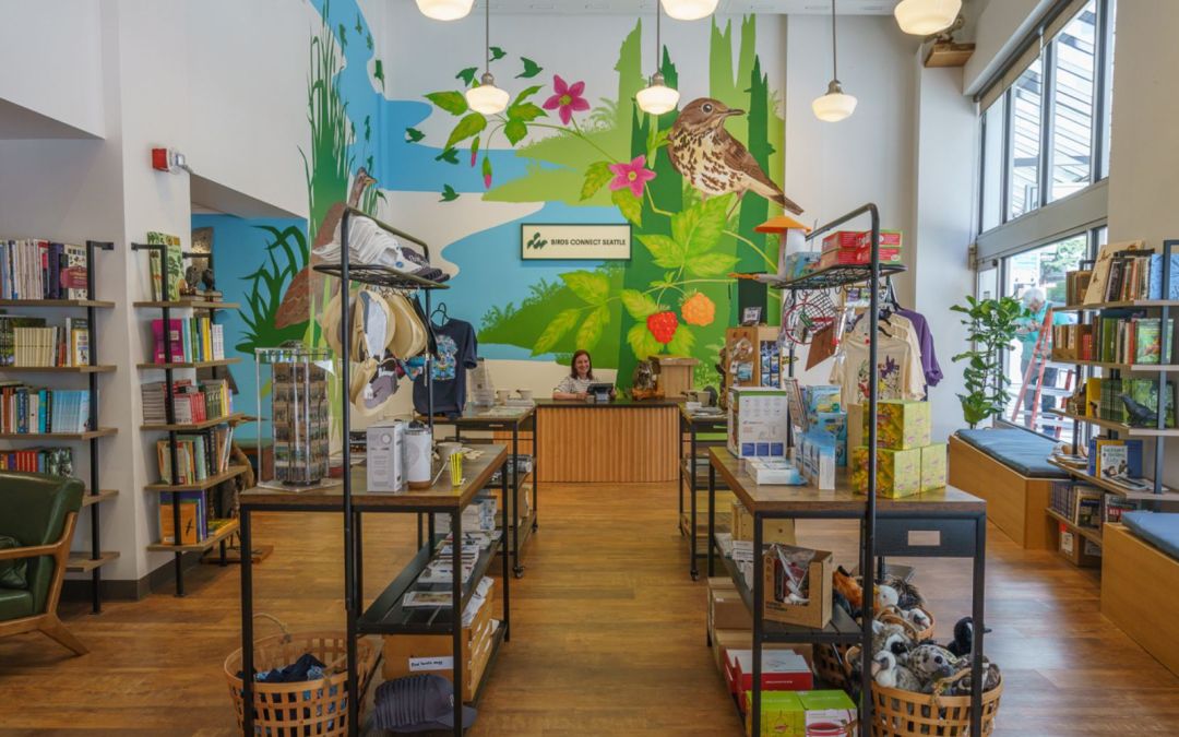 Birds Connect Seattle Grand Opening in Downtown Seattle